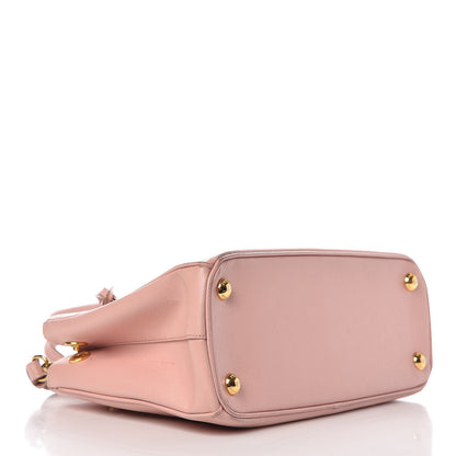 Prada Saffiano Mini Galleria Double Zip Tote Orchidea 5 of 19