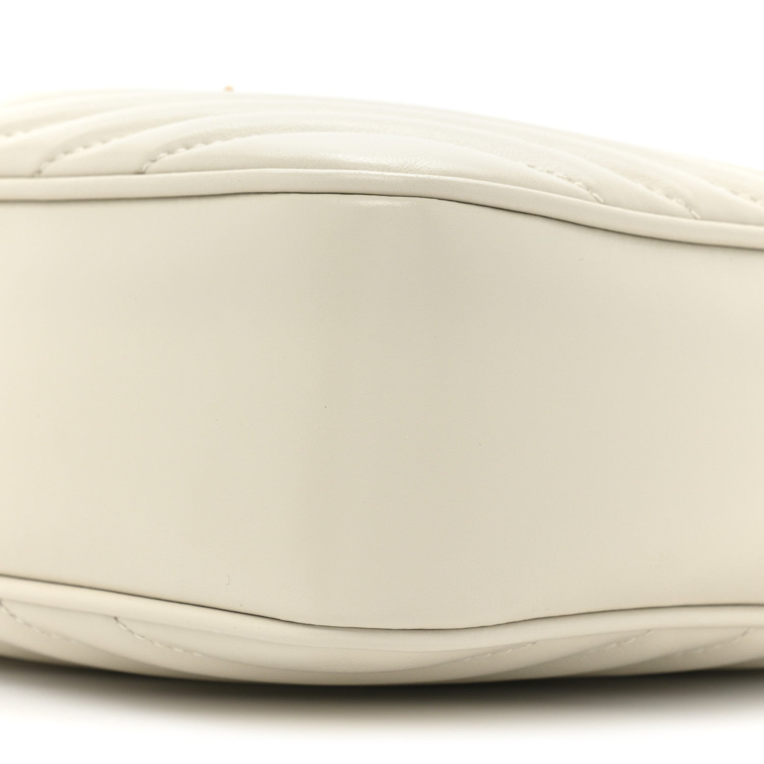 Saint Laurent Calfskin Matelasse Monogram Lou Camera Bag Crema Soft 8 of 10