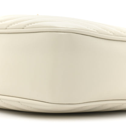Saint Laurent Calfskin Matelasse Monogram Lou Camera Bag Crema Soft 8 of 10