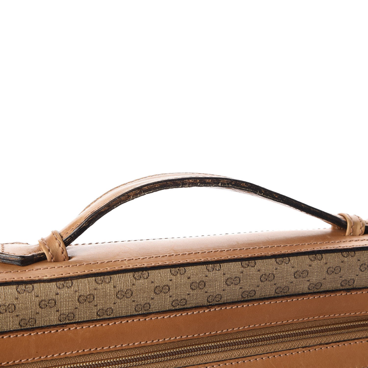 Gucci Coated Canvas Monogram Travel Bag 16 of 22