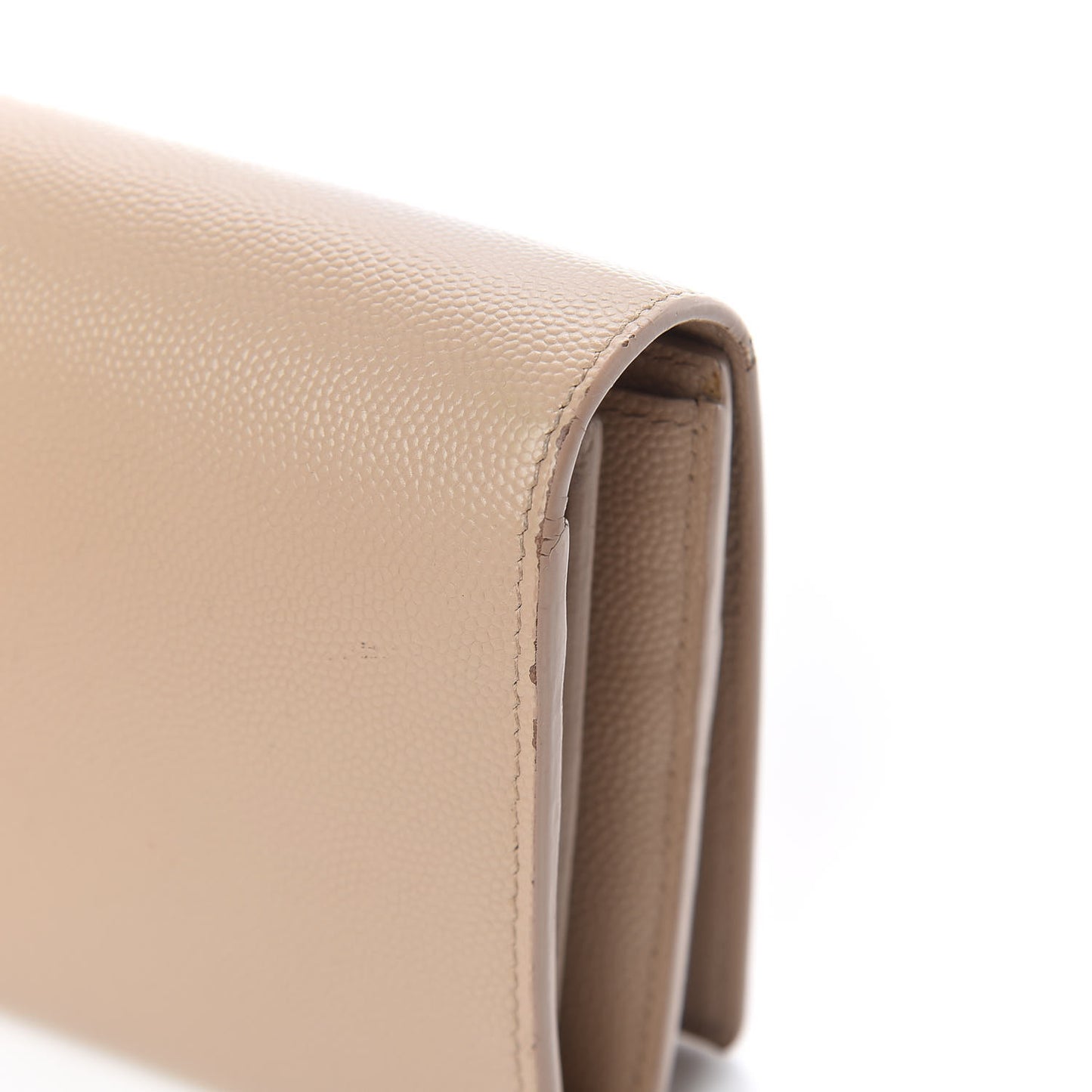 Grain De Poudre Classic Monogram Cassandre Wallet Nude Powder