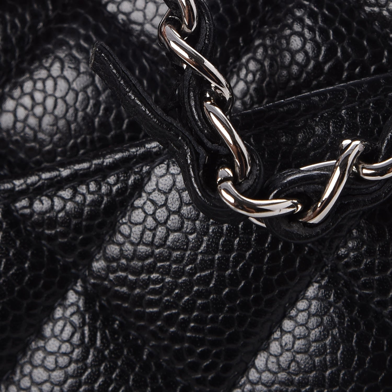 Chanel Caviar Quilted Medium Double Flap Black 13 of 13