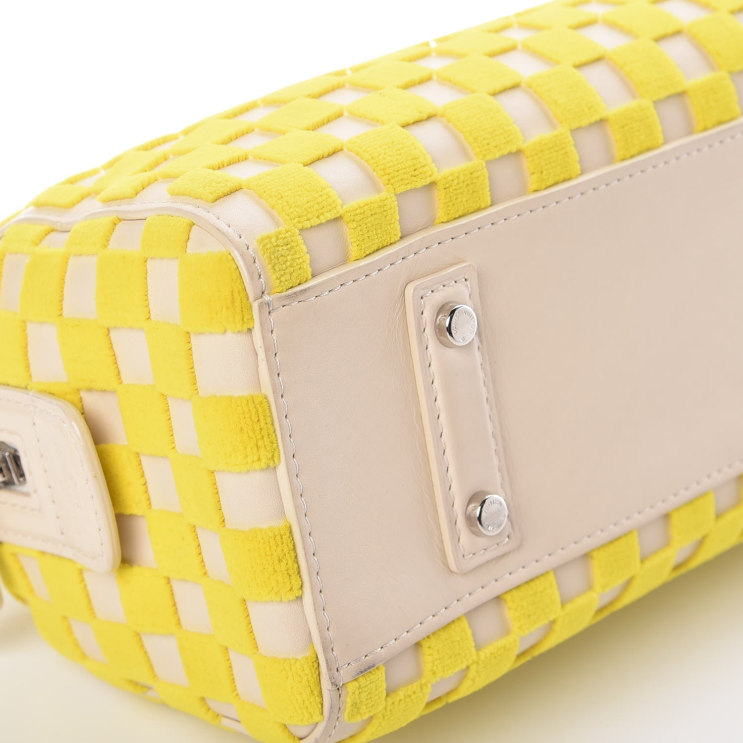Louis Vuitton Damier Cubic Speedy East West Yellow 8 of 33