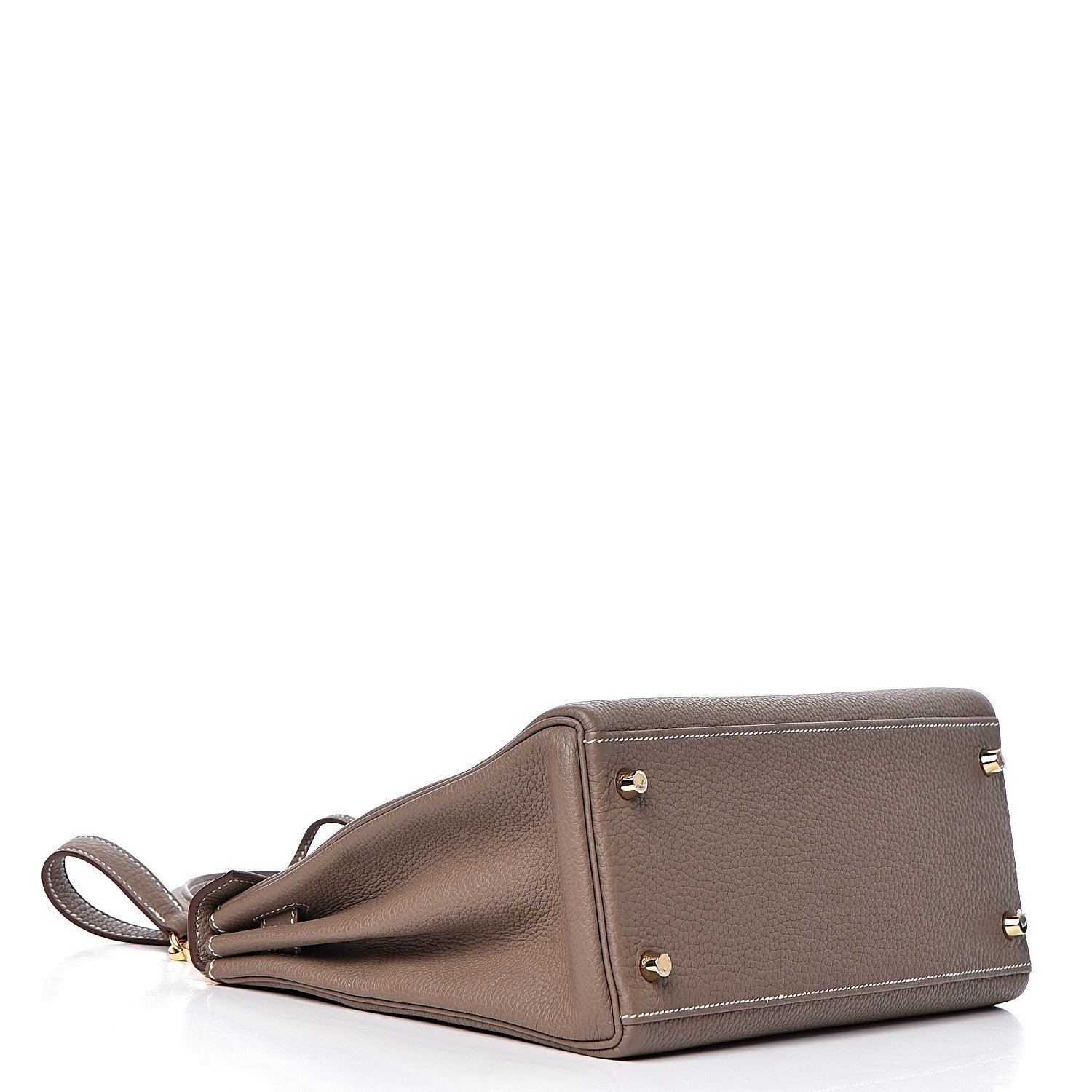 Hermes Togo Kelly Retourne 28 Etoupe 5 of 38