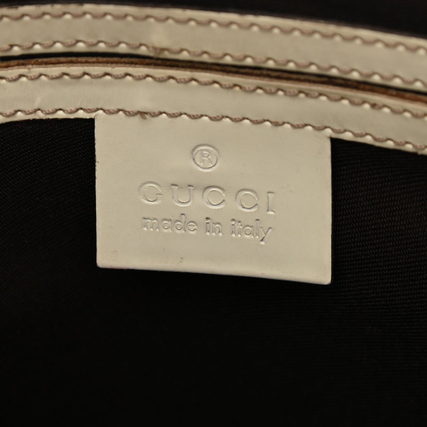 GG Plus Monogram Medium Joy Boston Off White