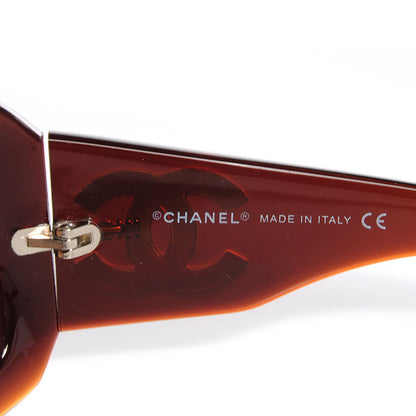 Chanel Mother of Pearl CC Sunglasses 5076-H Tortoise 5 of 5