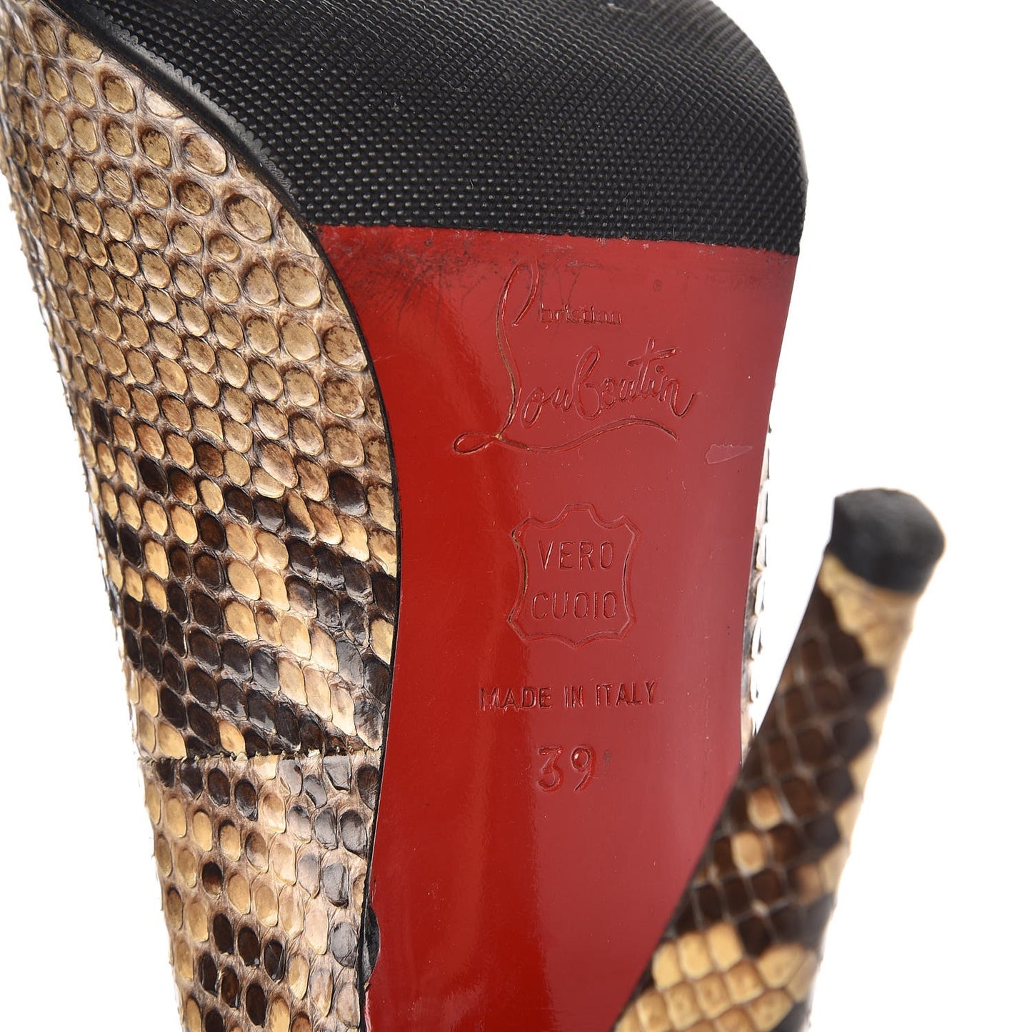 Python Pumps 39 Brown