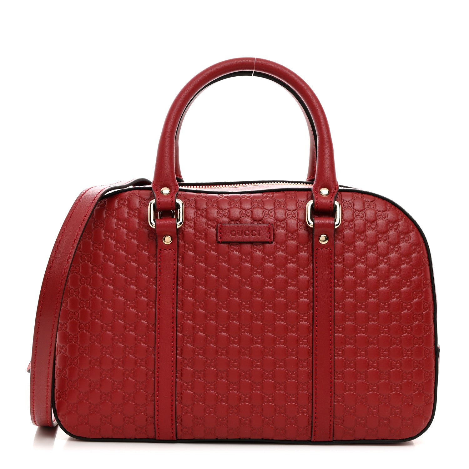 Gucci Soft Microguccissima Medium Crossbody Bag Rosso 1 of 12