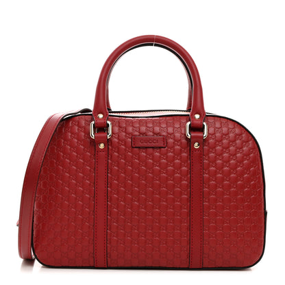 Gucci Soft Microguccissima Medium Crossbody Bag Rosso 1 of 12