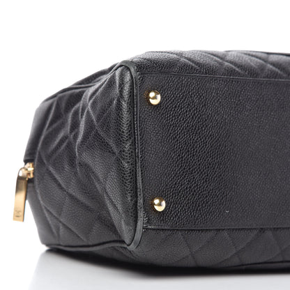 Chanel Caviar Quilted Large Bowler Black 6 of 10