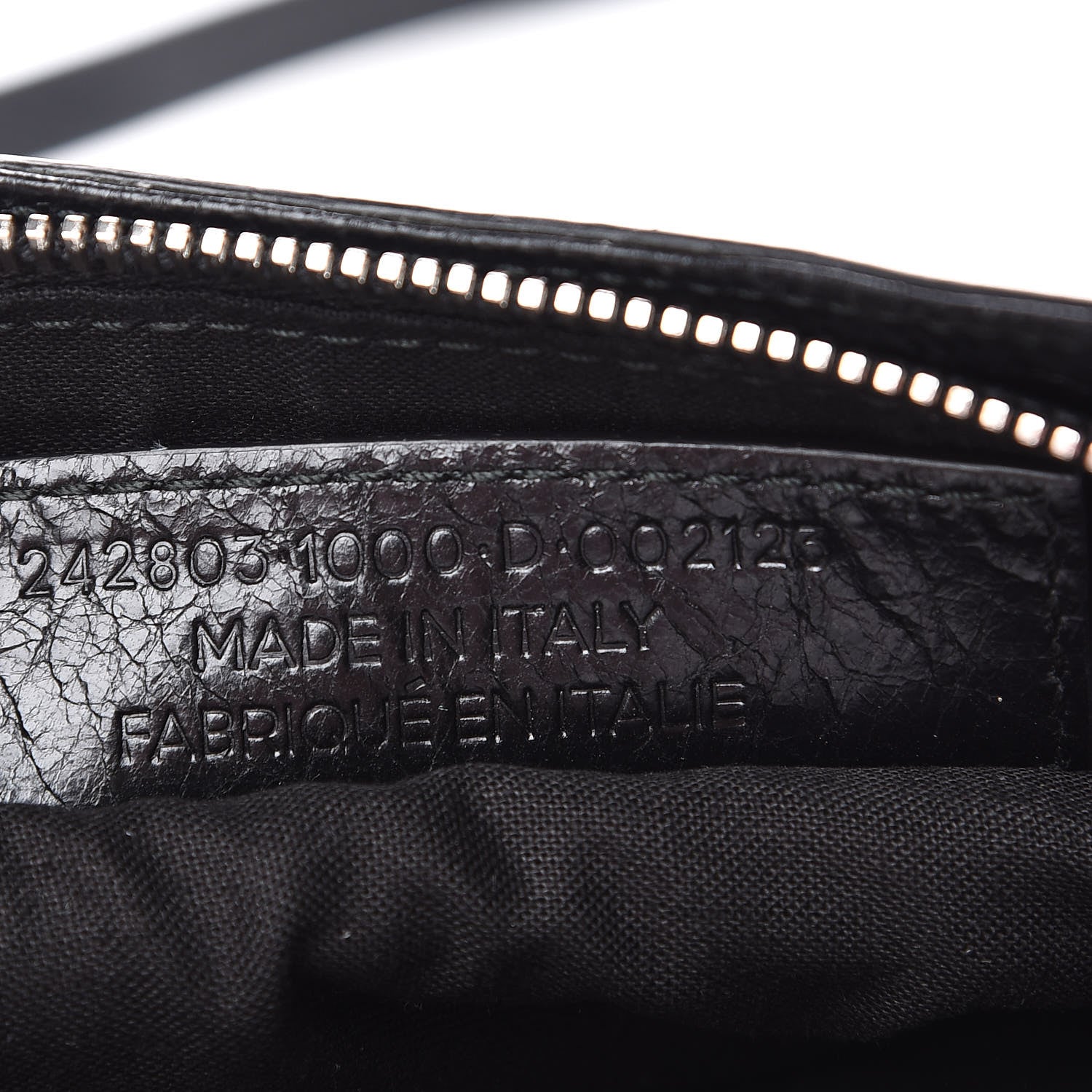 Balenciaga Agneau Classic Silver Hardware Hip Black 7 of 9