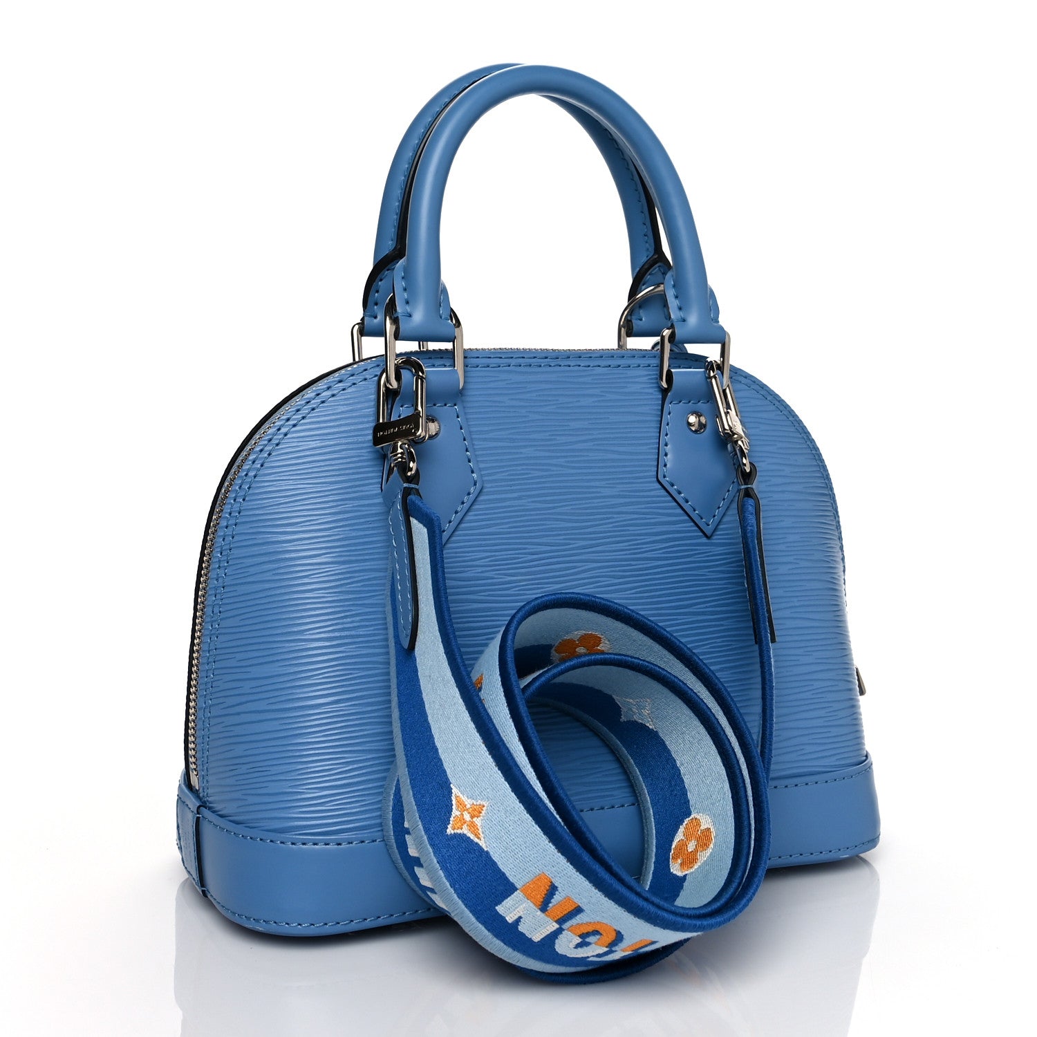 Louis Vuitton Epi Jacquard Alma BB Bleuet 3 of 9