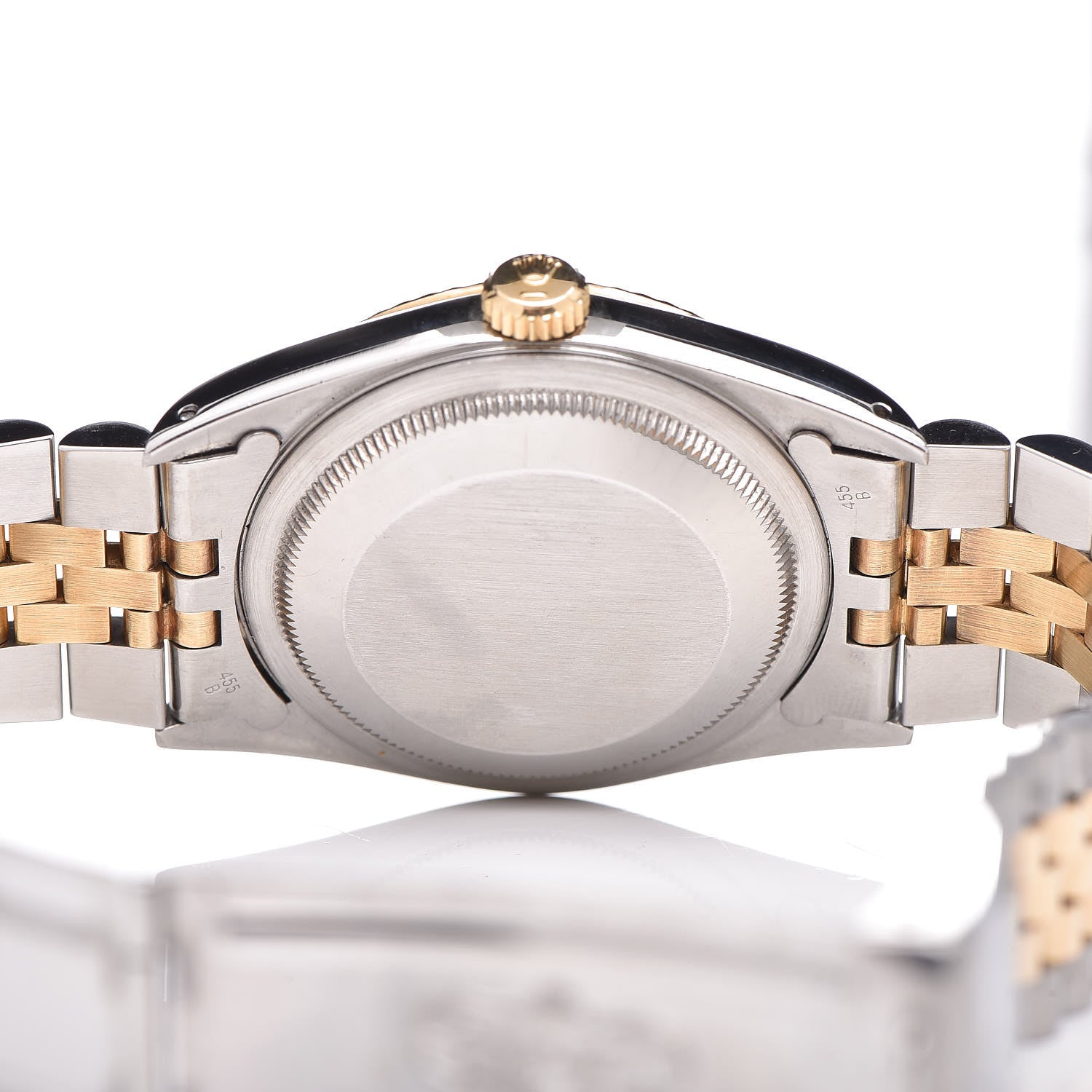 Rolex Stainless Steel 18K Yellow Gold 36mm Oyster Perpetual Datejust Watch Champagne 16233 7 of 8