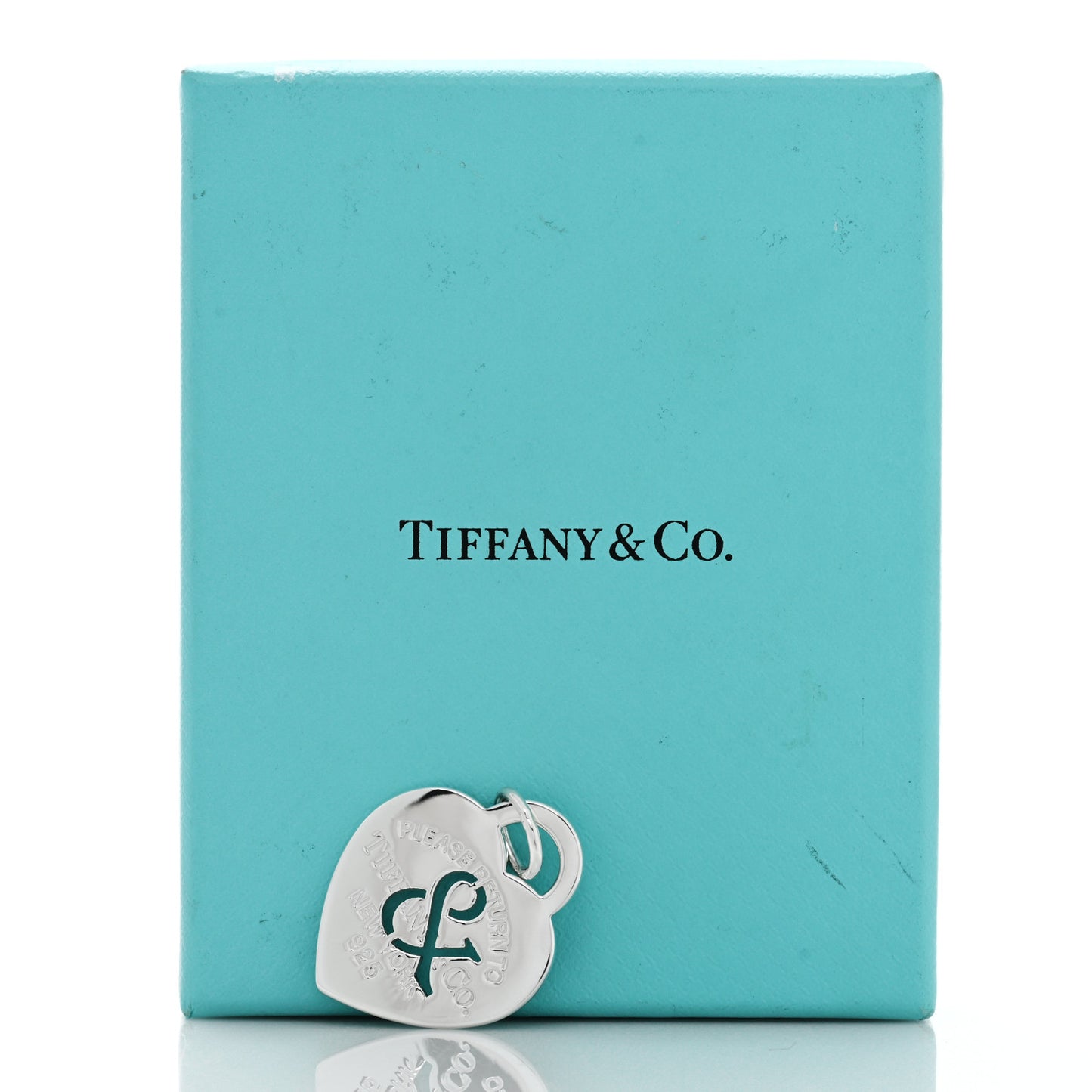 Sterling Silver Return to Tiffany Ampersand Heart Charm