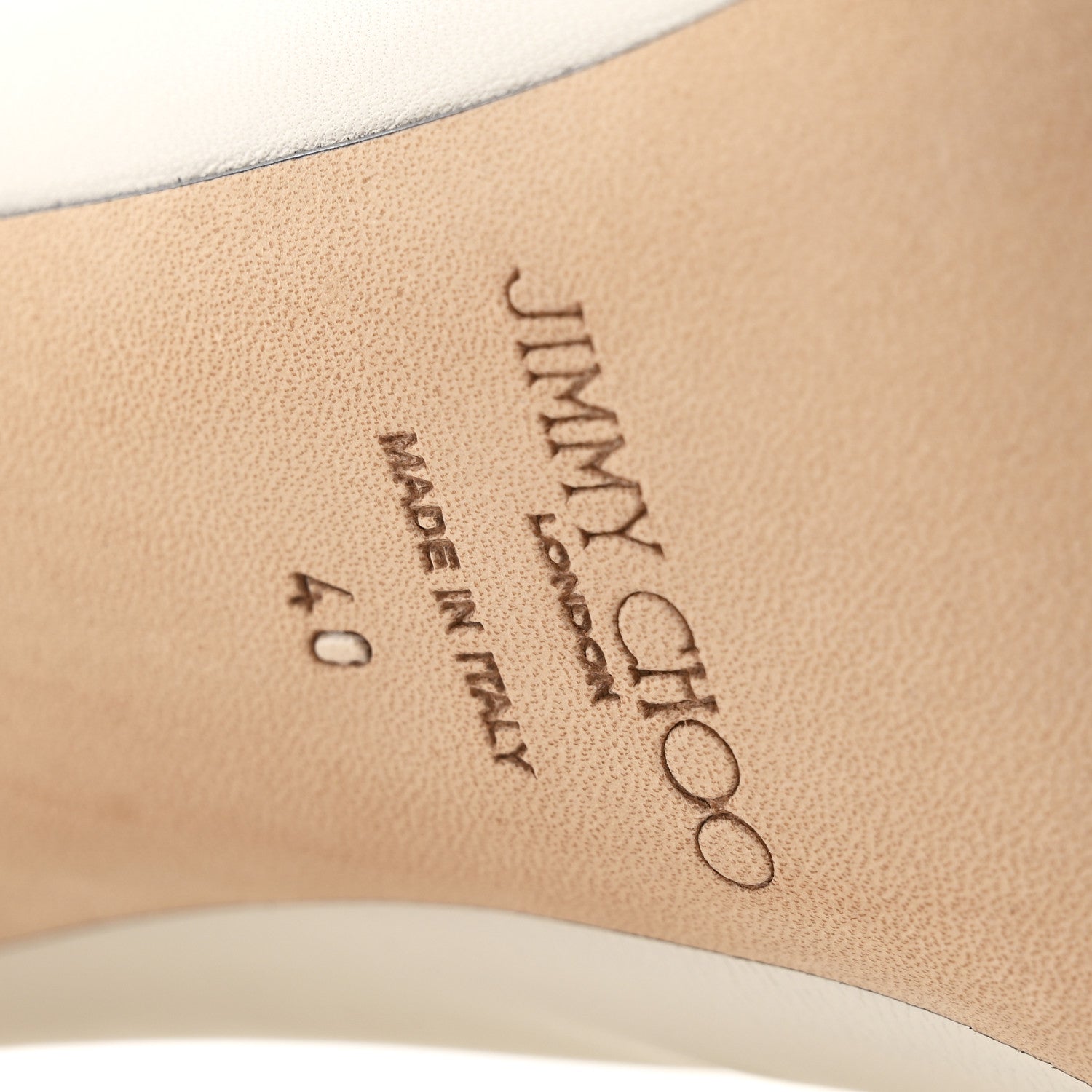 Jimmy Choo Nappa Love 85 Pumps 40 White 7 of 9
