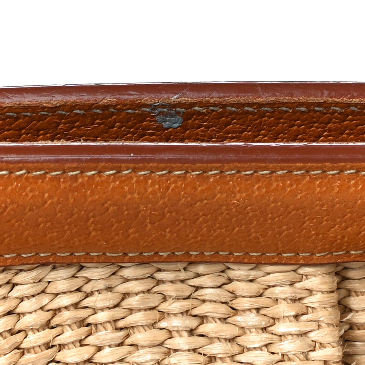 Paglia Cinghiale Frame Bag Naturale Cuoio
