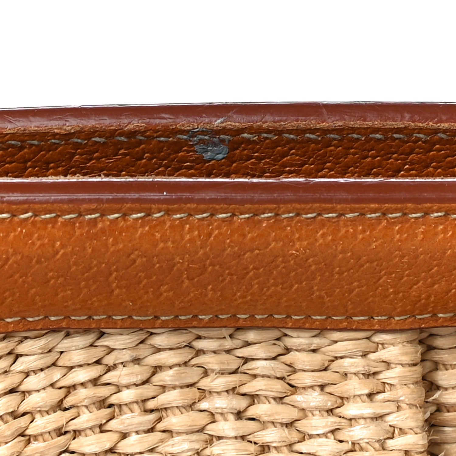 Prada Paglia Cinghiale Frame Bag Naturale Cuoio 18 of 18