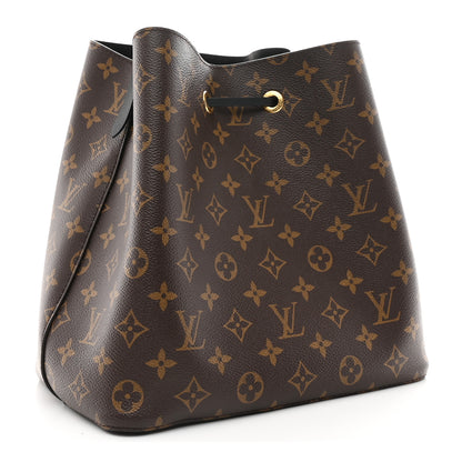 Louis Vuitton Monogram Neonoe MM Black 3 of 10