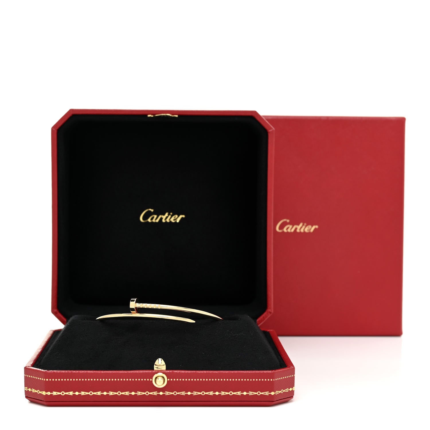 Cartier 18K Yellow Gold Small Juste Un Clou Bracelet 19 5 of 5