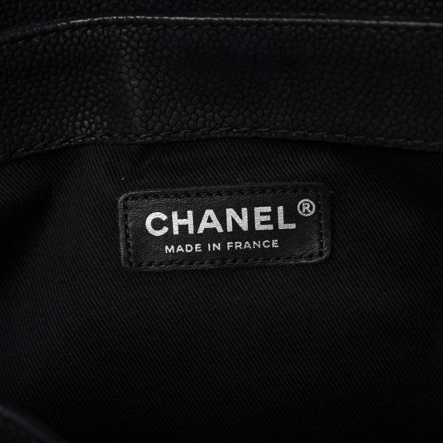 Chanel Iridescent Caviar Quilted Medium Lady Pearly Flap Black 6 of 15