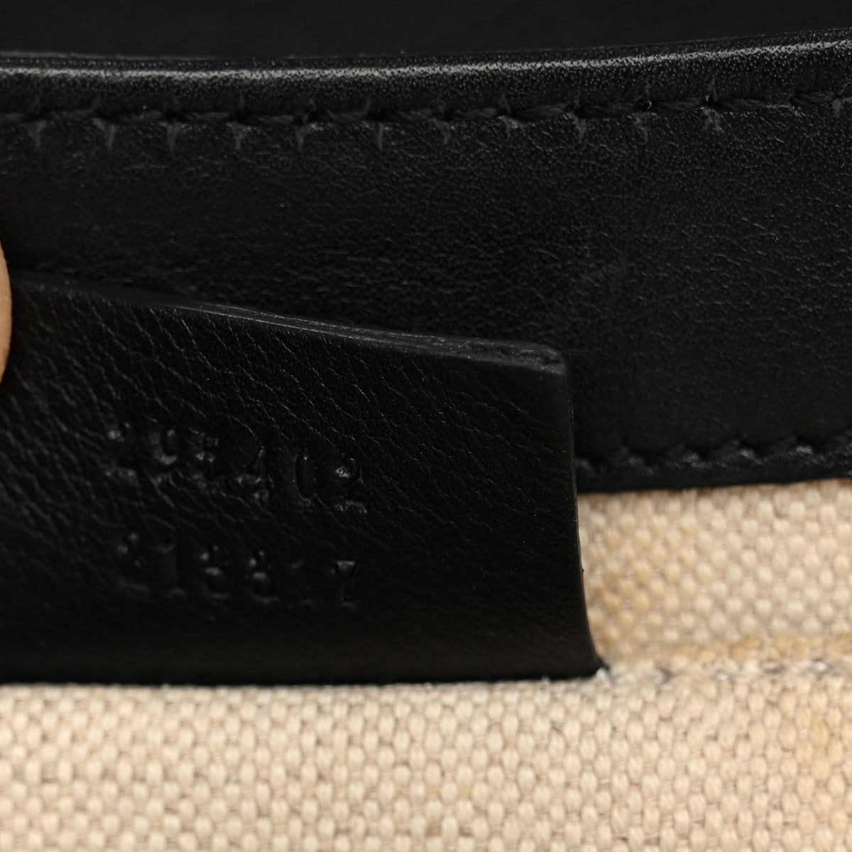 Gucci Guccissima Medium Emily Chain Shoulder Bag Black 7 of 15