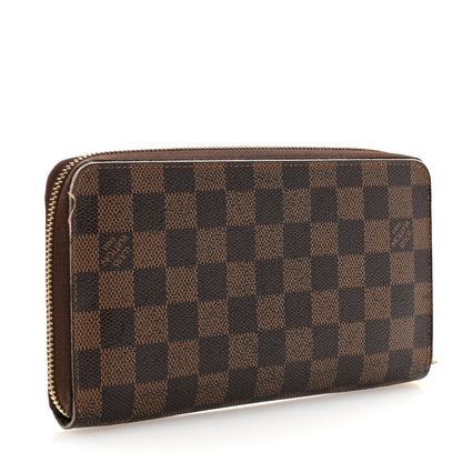 Louis Vuitton Damier Ebene Zippy Organizer Wallet 3 of 7