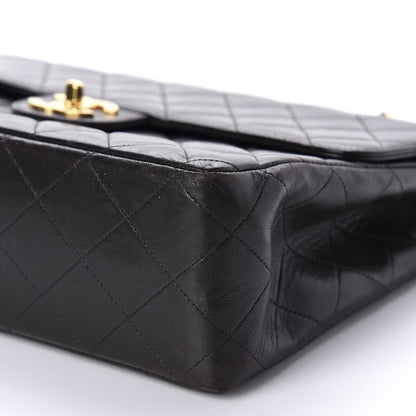 Chanel Lambskin Quilted XL Jumbo Single Flap Black 8 of 12