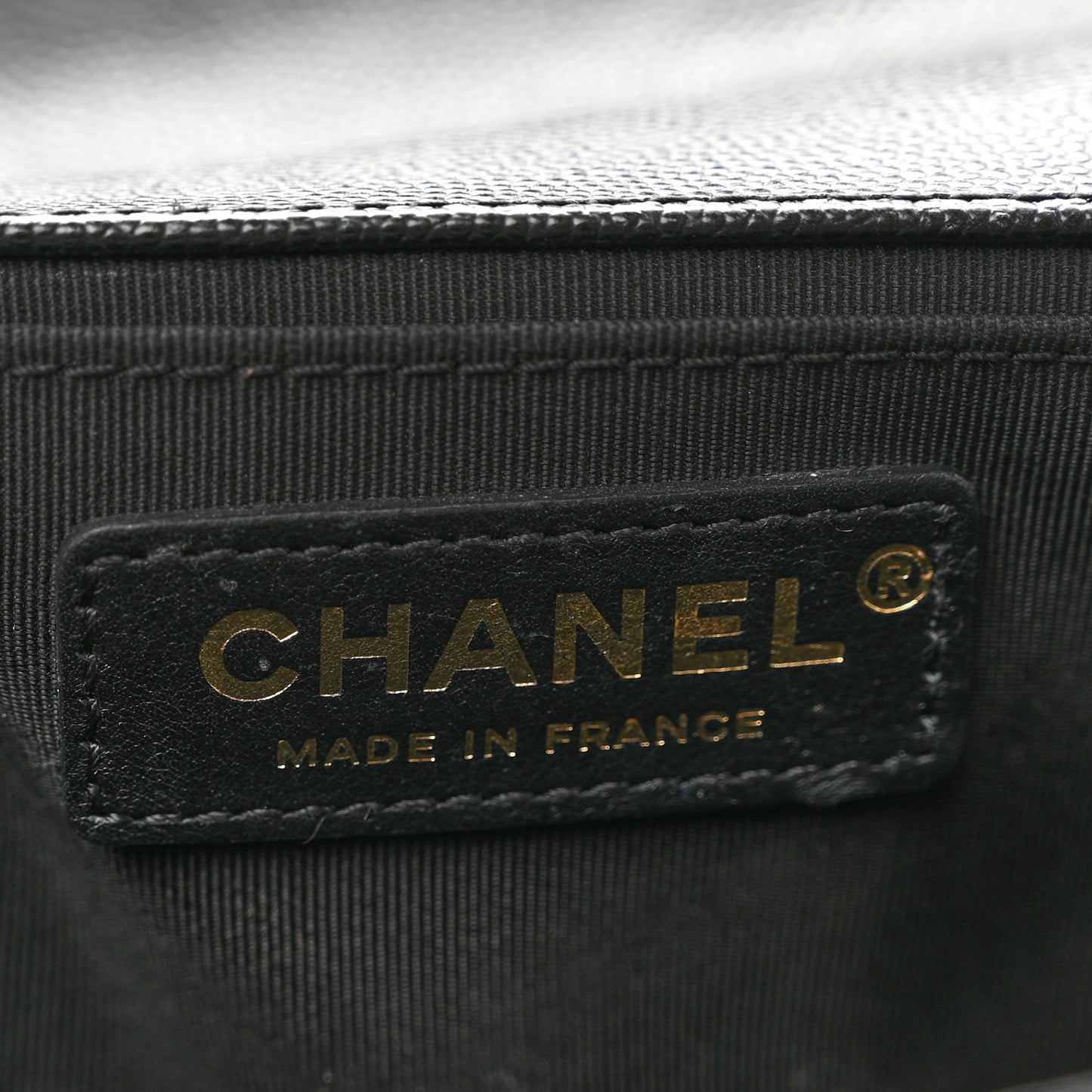 Caviar Quilted Medium Boy Flap Black