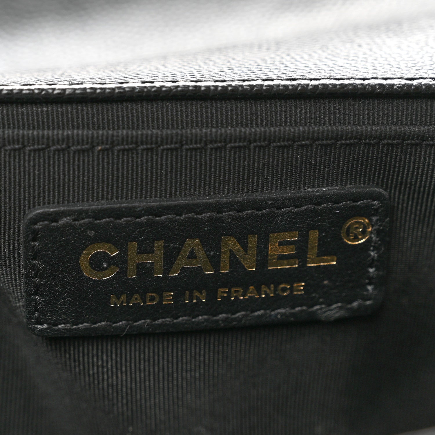 Chanel Caviar Quilted Medium Boy Flap Black 5 of 9