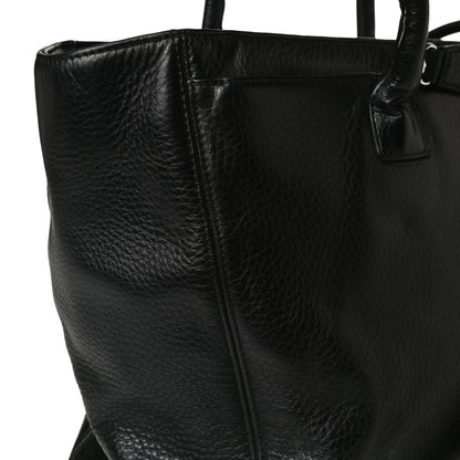 Chanel Deerskin Cerf Executive Shopper Tote Black 9 of 18