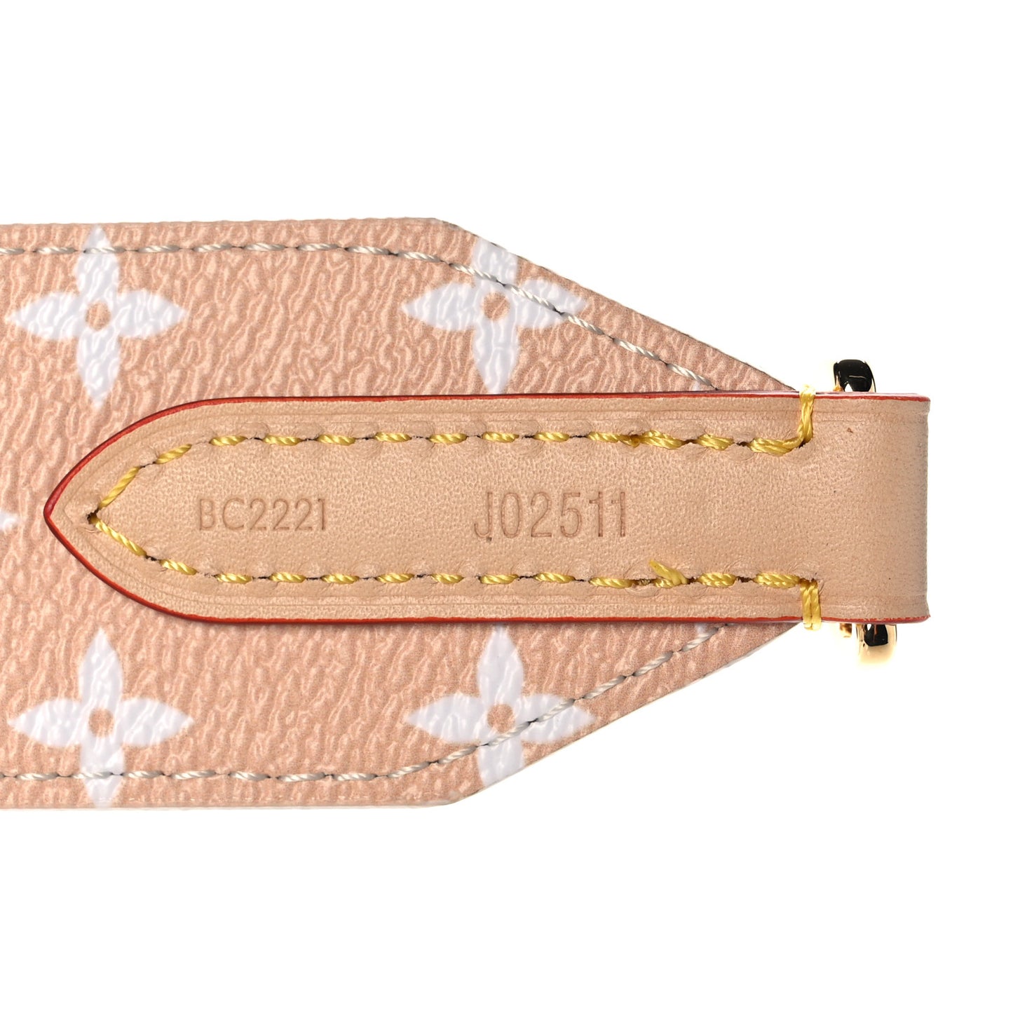 Monogram Giant By The Pool Bandouliere Shoulder Strap Brume