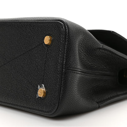 Mulberry Small Classic Grain Calfskin Mini Seaton Black 8 of 8