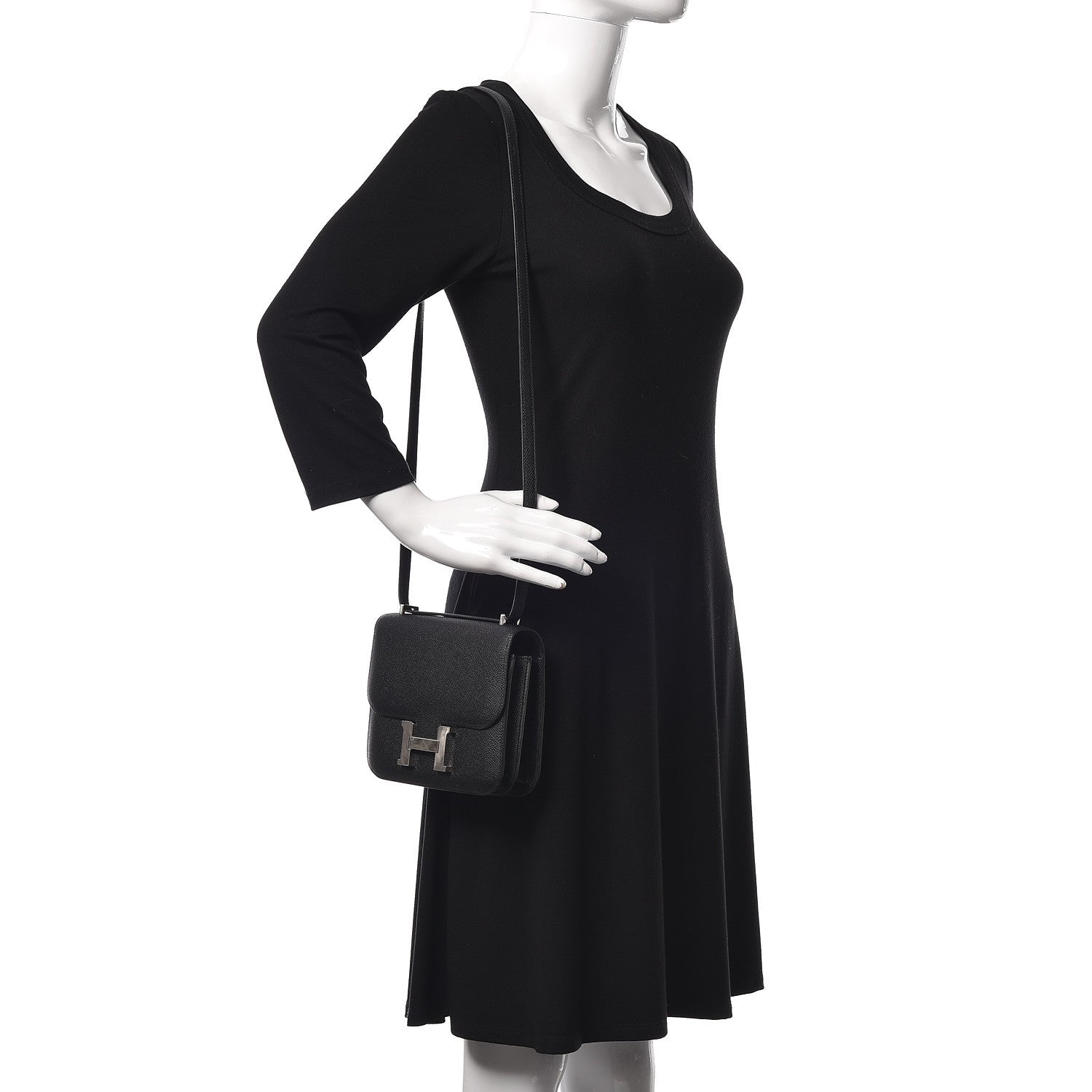 Hermes Epsom Constance 18 Black 2 of 24