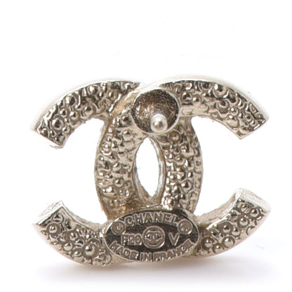 Chanel Crystal CC Earrings Gold 4 of 5