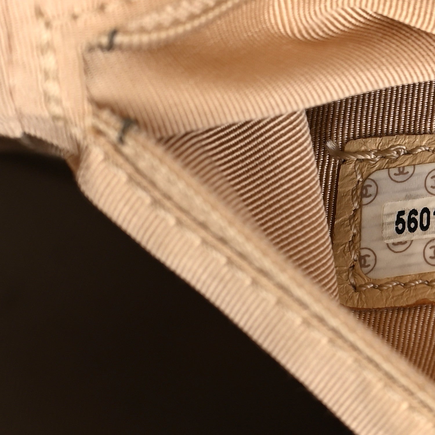 Chanel Caviar Tortoise CC Backpack Beige 7 of 19