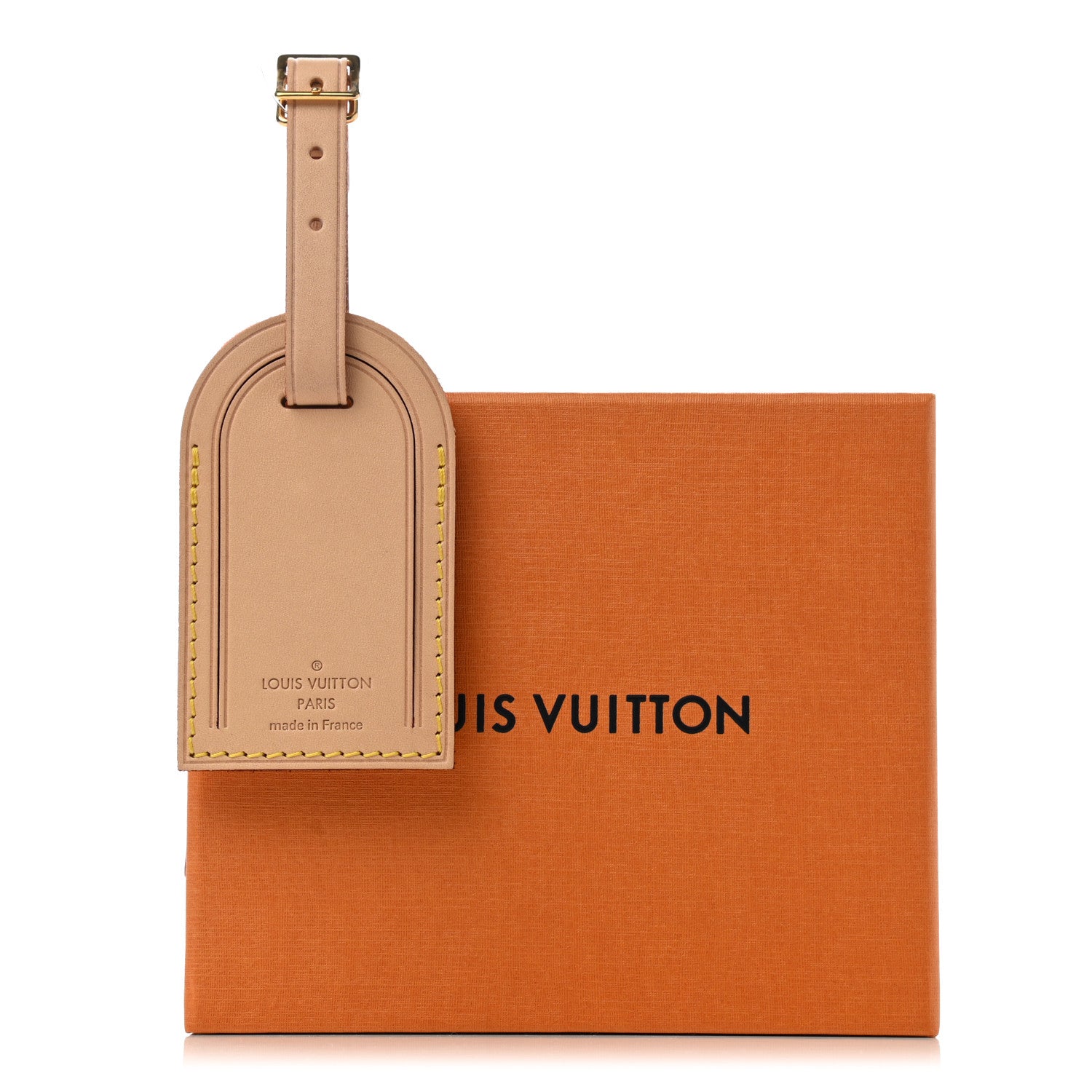 Louis Vuitton Vachetta Leather Luggage Tag 4 of 4
