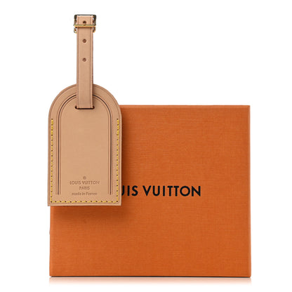 Louis Vuitton Vachetta Leather Luggage Tag 4 of 4
