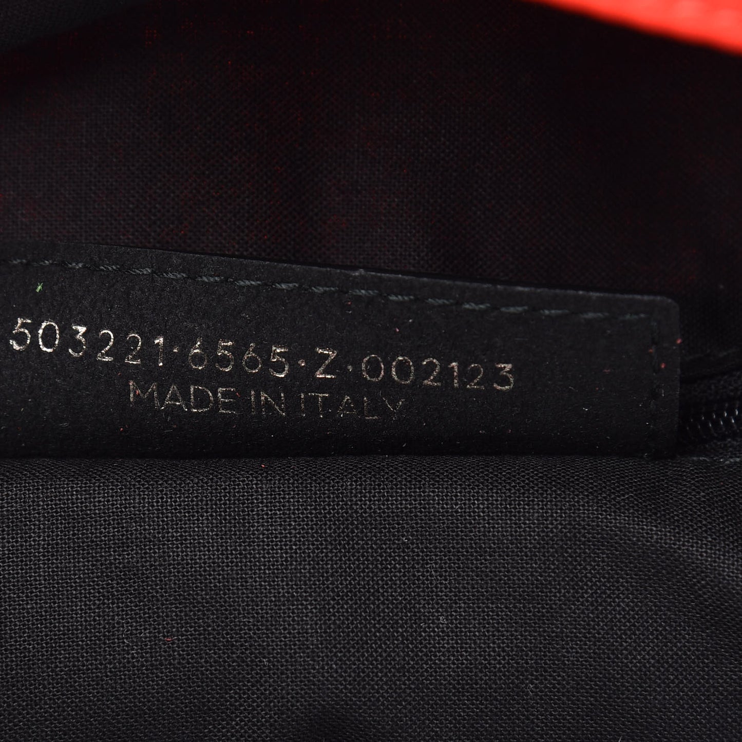 Twill Nylon Allover Logo Print Explorer Backpack Rouge Vermillion White