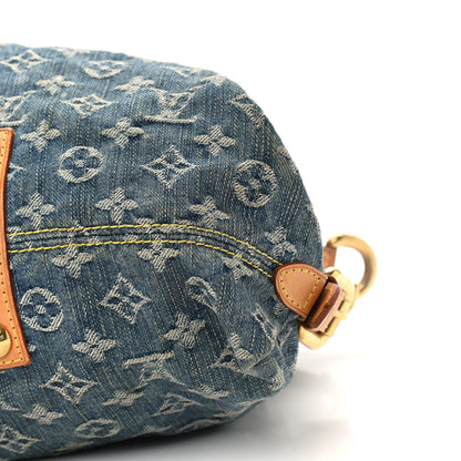 Louis Vuitton Denim Neo Cabby MM Blue 9 of 9