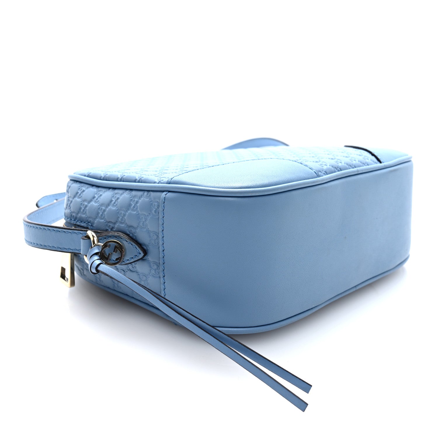 Gucci Microguccissima Mini Bree Messenger Bag  Mineral Blue 4 of 10