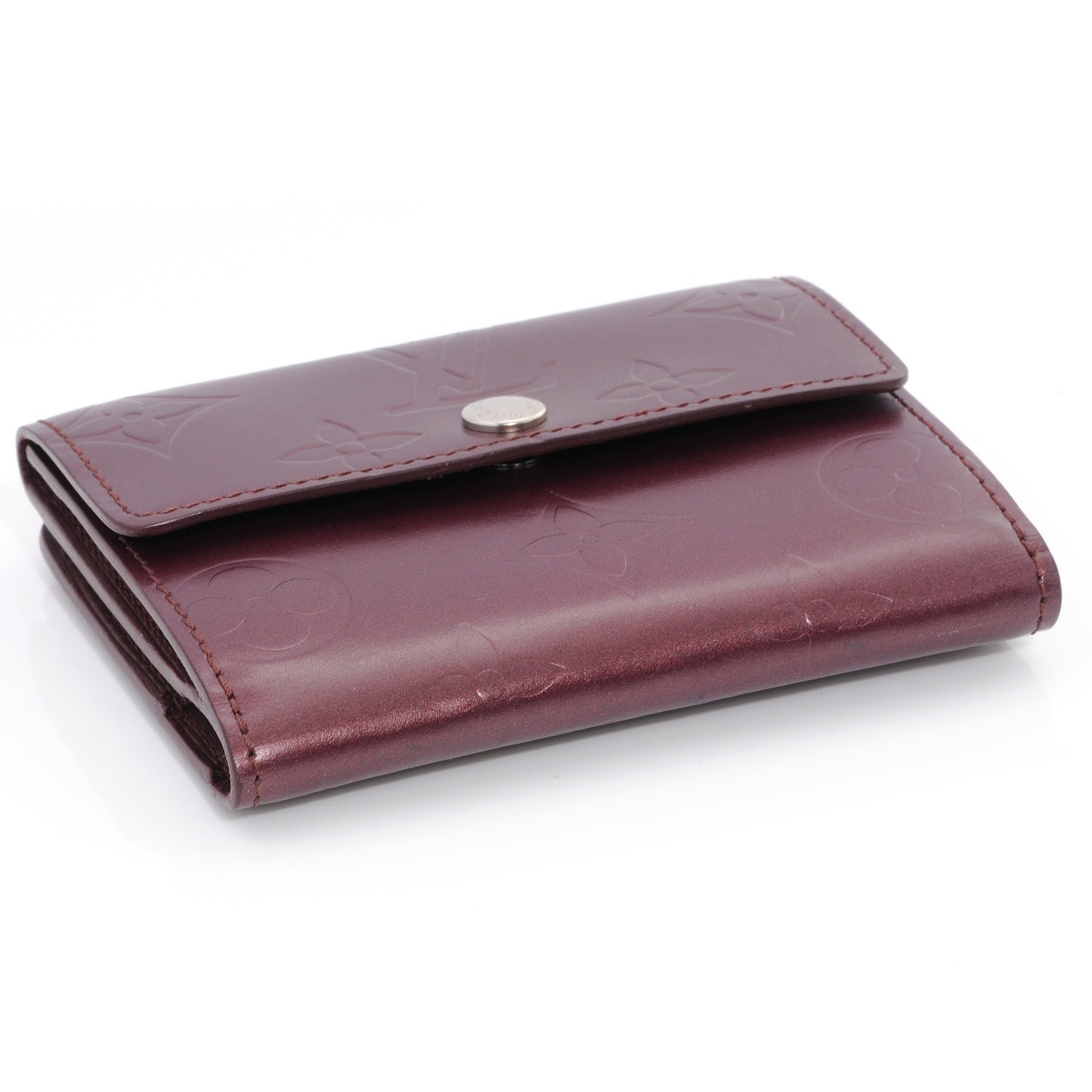 Mat Monogram Ludlow Wallet Violet