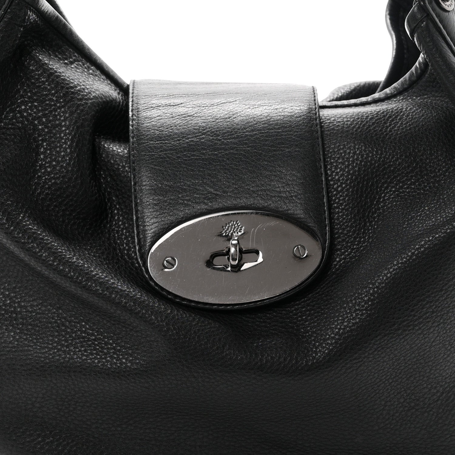 Mulberry Soft Spongy Calfskin Hobo Black 8 of 10