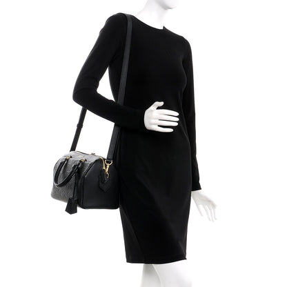 Louis Vuitton Empreinte Speedy Bandouliere 25 NM Black 2 of 7