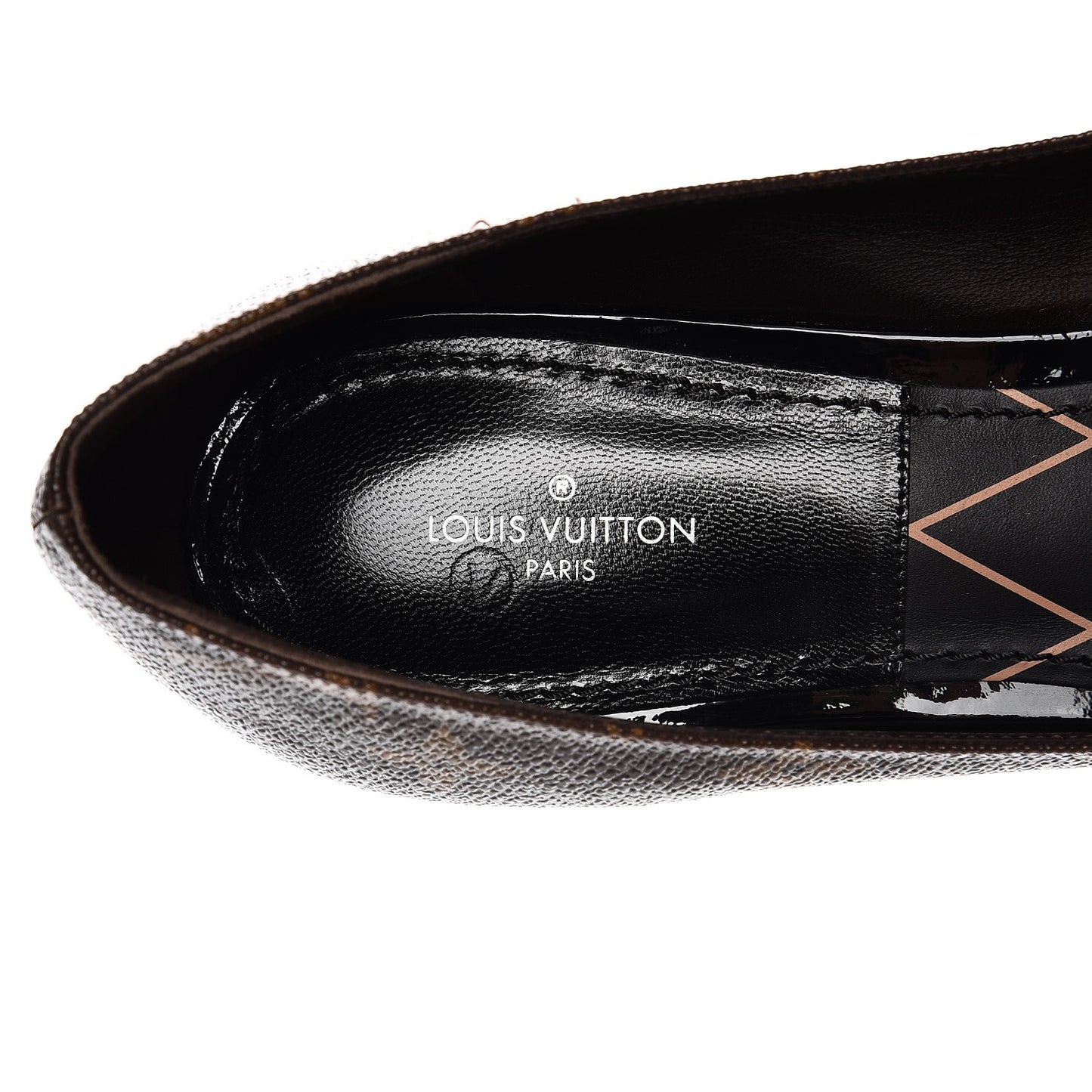 Monogram Inspired Ballerina Flats 38.5