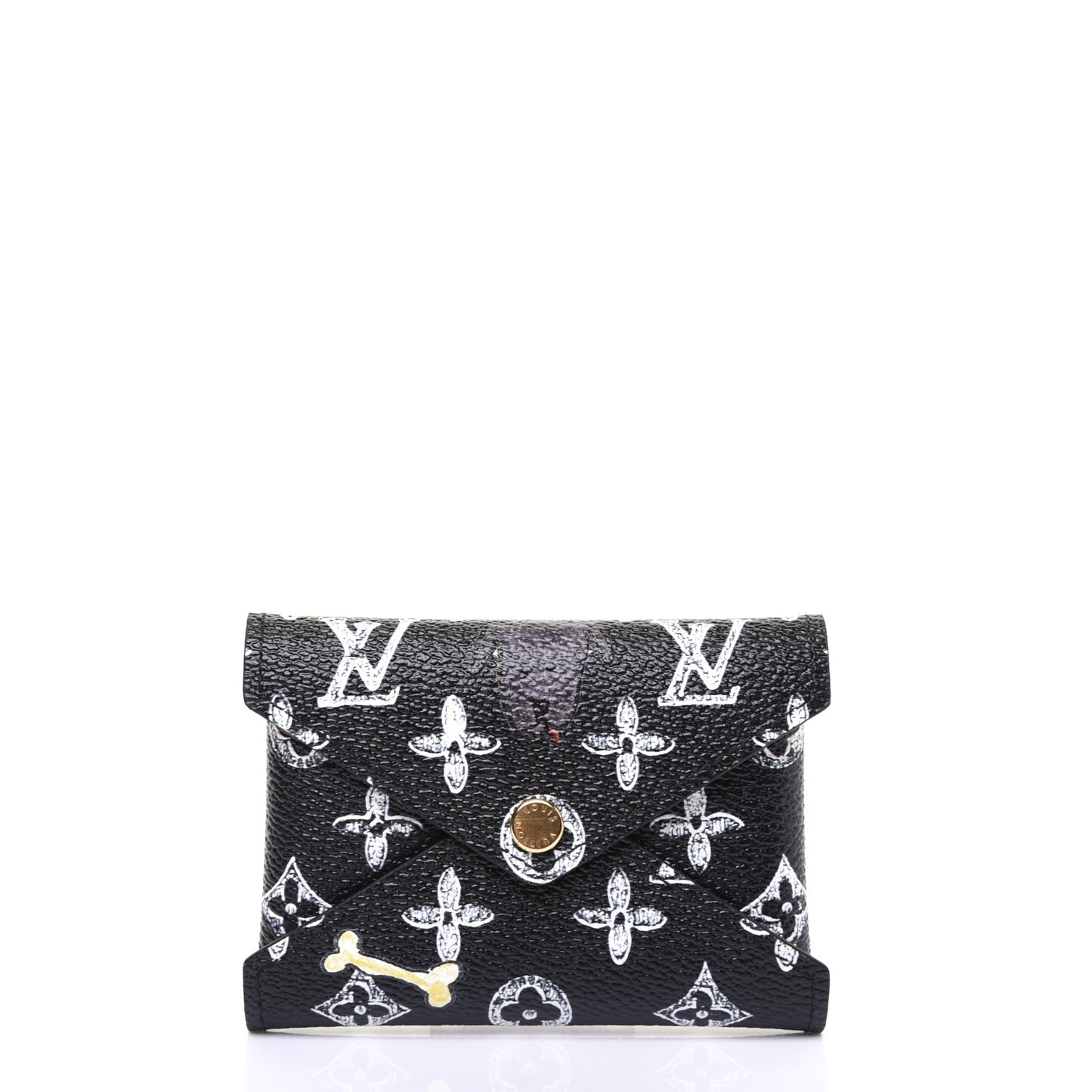 Catogram Kirigami Pochette Set Marron White Black