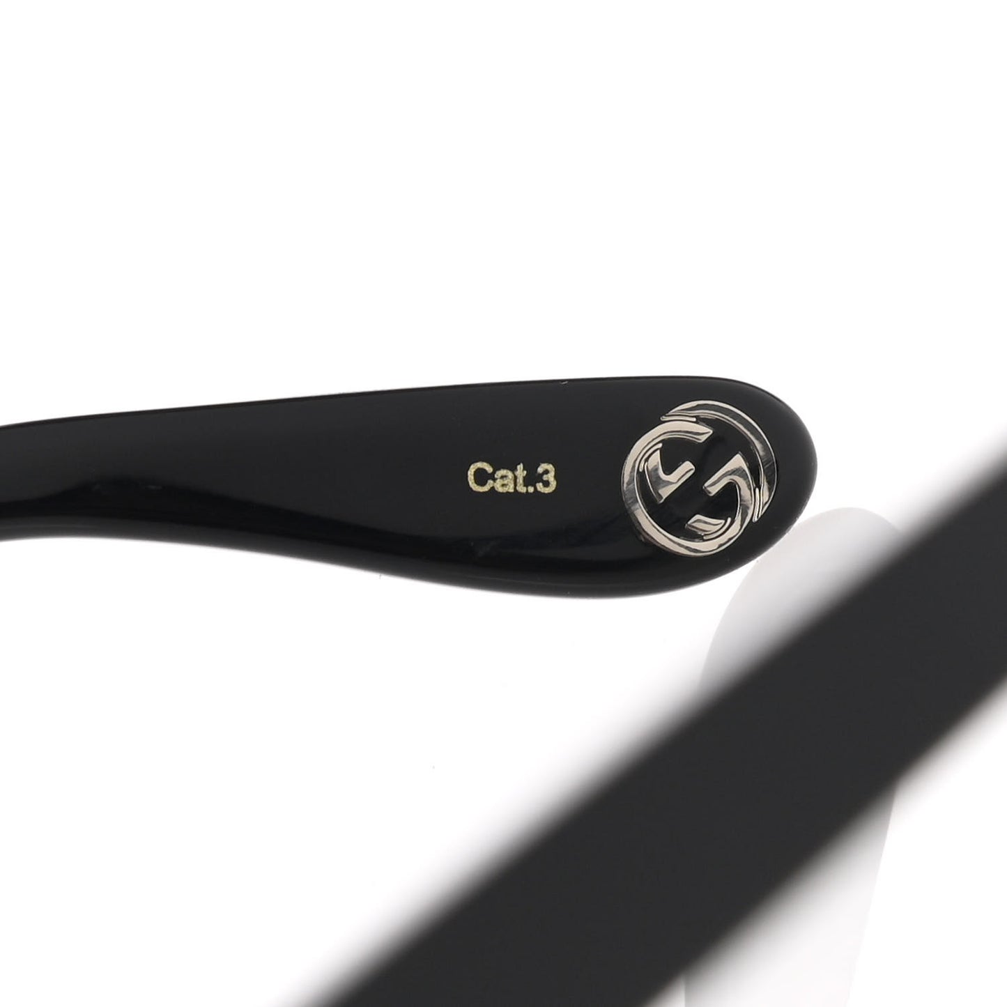 Acetate Square Sunglasses GG0571S Black