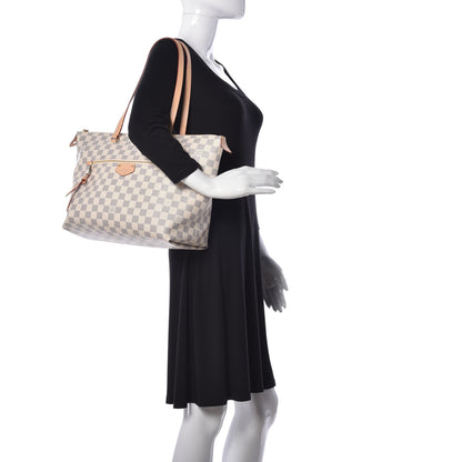 Louis Vuitton Damier Azur Iena MM 2 of 8