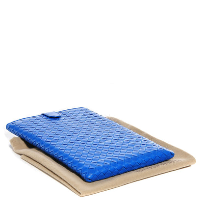 Bottega Veneta Nappa Intrecciato Mini iPad Case Signal Blue 4 of 8