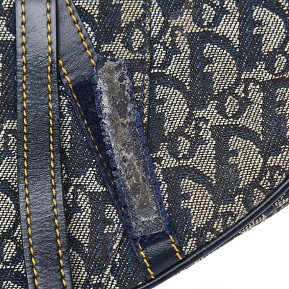 Christian Dior Monogram Saddle Bag Black 9 of 15