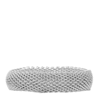 Tiffany Sterling Silver Somerset Mesh Bracelet 1 of 4